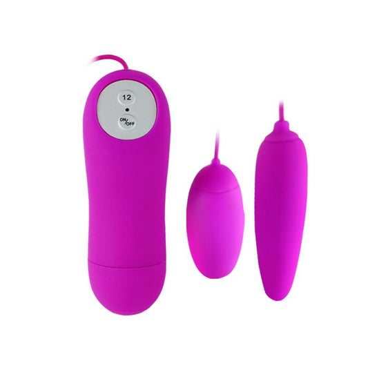 Pretty Love Huevos Vibradores Irma Color Purpura