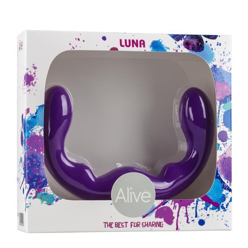 Estimulador Luna Purpura Silicona 25 cm